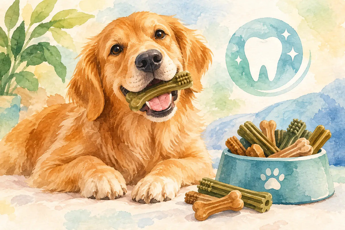 Snacks dentários para cães: funcionam mesmo?