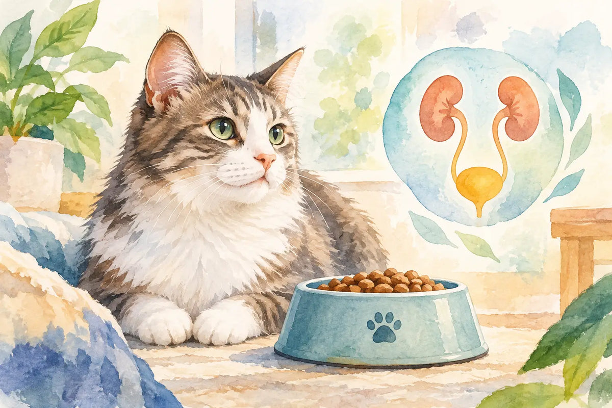 Quando escolher alimentação urinária para gatos?