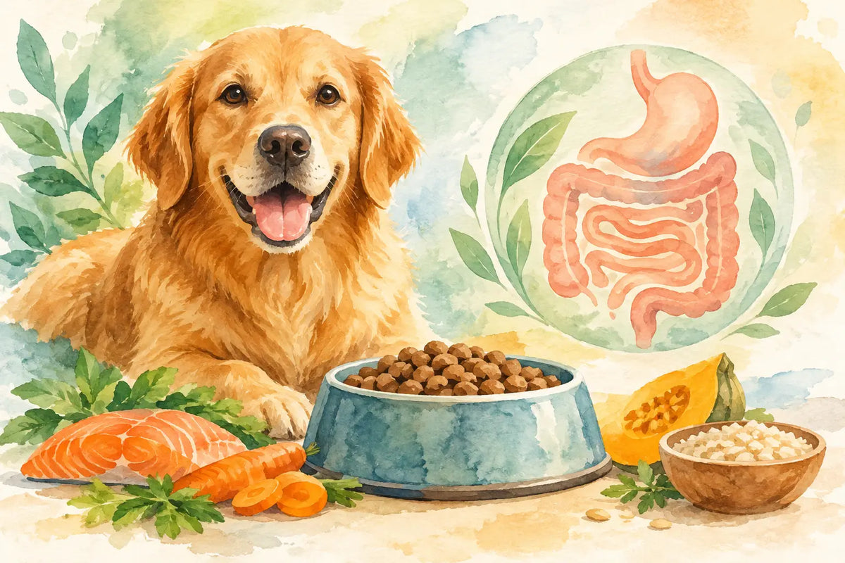 Como escolher a melhor ração para digestão canina
